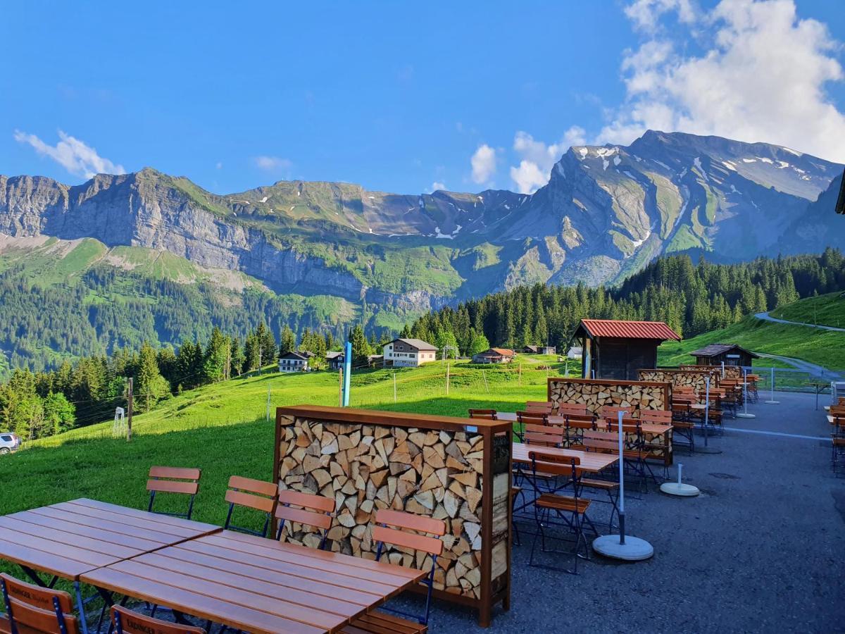 Stockhutte,Berggasthaus Hotel Emmetten Buitenkant foto