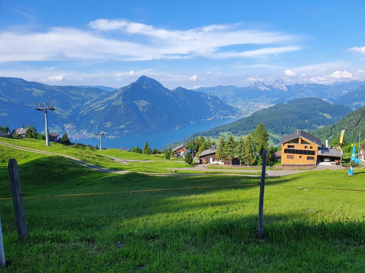 Stockhutte,Berggasthaus Hotel Emmetten Buitenkant foto